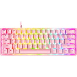 QWERTY Klávesnica Razer Podsvietená klávesnica Huntsman Mini 60% Quartz