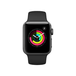 Apple Watch (Series 3) 2017 GPS 38mm - Hliníková Vesmírna šedá - Sport band Čierna