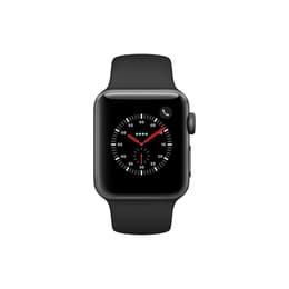 Apple Watch (Series 3) 2017 GPS 38mm - Hliníková Vesmírna šedá - Sport band Čierna