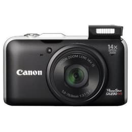Canon PowerShot SX230 HS Kompakt 12 - Čierna