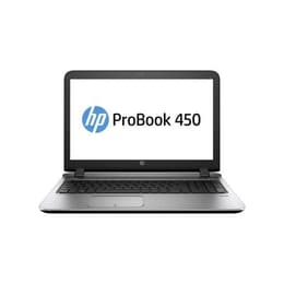 HP ProBook 450 G3 15" (2015) - Core i5-6200U - 4GB - SSD 128 GB + HDD 500 GB AZERTY - Francúzska