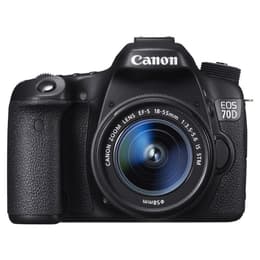 Canon EOS 70D Zrkadlovka 20,9 - Čierna