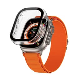 Obal Apple Watch Ultra - 49 mm - Plast - Priehľadná