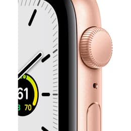 Apple Watch (Series SE) 2020 GPS 44mm - Hliníková Zlatá - Sport band Hviezdne svetlo