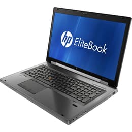HP EliteBook 8760W 17" (2011) - Core i7-2630QM - 12GB - SSD 512 GB QWERTY - Anglická