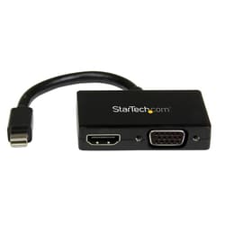 Star Tech Mini DisplayPort to VGA DVI HDMI Adapter MDP2HDVGA Kábel