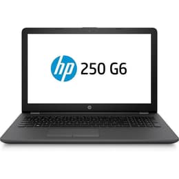 HP 250 G6 15" (2017) - Core i3-6006U - 4GB - SSD 256 GB QWERTY - Anglická