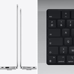 MacBook Pro 14" (2021) - Apple M1 Pro 8‑core CPU a GPU 14-Core - 16GB RAM - SSD 512GB - AZERTY - Francúzska