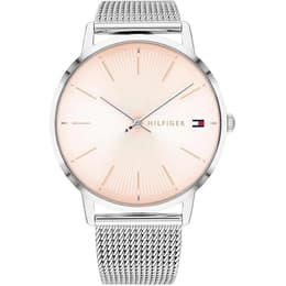 Smart hodinky Tommy Hilfiger Hilfiger Classic Steel Mesh Ladies Watch Nie - Strieborná