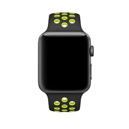 Apple Watch (Series 1) 2016 GPS 42mm - Hliníková Vesmírna šedá - Nike Sport band Čierna/Volt