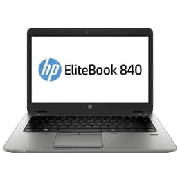 HP EliteBook 840 G2 14" (2015) - Core i5-5200U - 8GB - SSD 240 GB QWERTY - Anglická