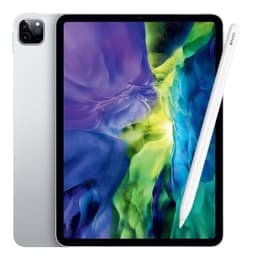 Bundle iPad Pro 11 (2020) 2. generácia + Apple Pencil - 256GB - Strieborná - Bez Slotu Na Sim Kartu
