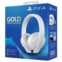 Slúchadlá Sony PlayStation Gold Wireless Headset gaming wireless Mikrofón - Biela