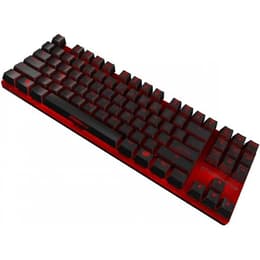 AZERTY Klávesnica Ozone Francúzska Podsvietená klávesnica Strike Battle (Cherry MX Red)