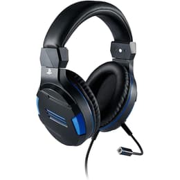 Slúchadlá Bigben PS4 Stereo Headset V3 gaming drôtové Mikrofón - Modrá/Čierna