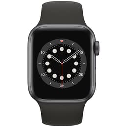 Apple Watch (Series 6) 2020 GPS 44mm - Hliníková Vesmírna šedá - Sport loop Čierna