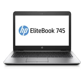 HP EliteBook 745 G4 14" (2017) - PRO A8-9600B - 8GB - SSD 128 GB QWERTY - Anglická