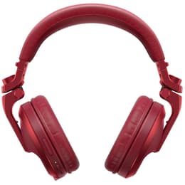 Slúchadlá Pioneer HDJ-X5BT wireless Mikrofón - Červená
