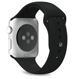 Apple Watch (Series SE) 2020 GPS 40mm - Hliníková Strieborná - Sport band Čierna