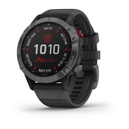 Smart hodinky Garmin Fēnix 6 Pro Solar Edition á á - Čierna