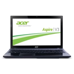 Acer Aspire V3-571G 15" (2012) - Core i5-3210M - 6GB - HDD 500 GB AZERTY - Francúzska