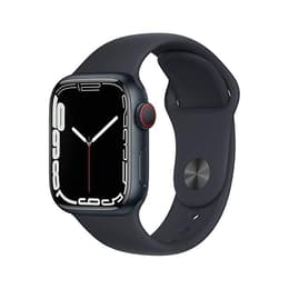 Apple Watch (Series 7) 2021 GPS + mobilná sieť 41mm - Hliníková Čierna - Sport band Čierna