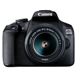 Canon EOS 2000D Zrkadlovka 24 - Čierna