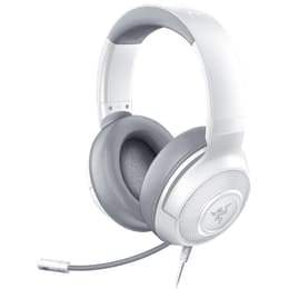 Slúchadlá Razer Kraken X gaming drôtové Mikrofón - Biela/Sivá