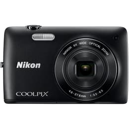 Nikon Coolpix S4400 Kompakt 16 - Čierna