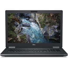 Dell Precision 7730 17" (2018) - Core i7 - Gen 8 (H) - 32GB - SSD 256 GB QWERTY - Španielská