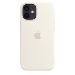 Apple Obal iPhone 12 mini - Magsafe - Silikón Biela