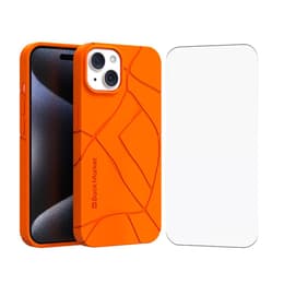 Back Market Obal iPhone 15 a ochranný displej - Recyklovaný plast -