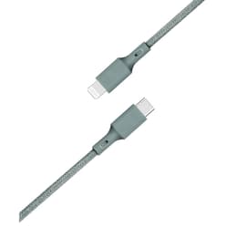 Kábel (USB-C + Lightning) - Just-Green