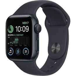 Apple Watch (Series SE) 2021 GPS 40mm - Hliníková Midnight - Sport band Čierna