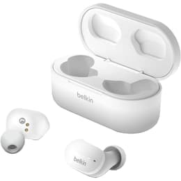 Slúchadlá Do uší Belkin AUC001BTWH Bluetooth - Biela