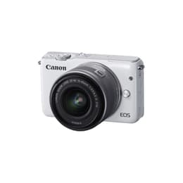 Canon EOS M10 Hybridný 18 - Biela