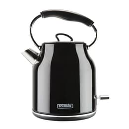 Bourgini Retro Waterkoker Deluxe Čierna 1,7000L - Rýchlovarná kanvica