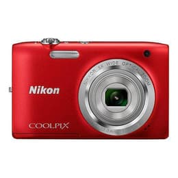 Nikon Coolpix S2900 Kompakt 20 - Červená