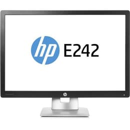 Monitor 24 HP EliteDisplay E242 1920 x 1200 LCD Sivá
