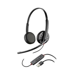 Slúchadlá Plantronics Blackwire 300 DA drôtové Mikrofón - Čierna