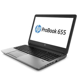 HP ProBook 655 G1 15" (2012) - A10-4600M - 8GB - SSD 512 GB QWERTY - Anglická