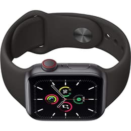 Apple Watch (Series SE) 2020 GPS + mobilná sieť 44mm - Hliníková Vesmírna šedá - Sport band Čierna