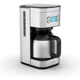 Kombinovaný espresso kávovar Continental Edison 3612401715024 L - Sivá