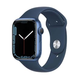 Apple Watch (Series 7) 2021 GPS 45mm - Hliníková Modrá - Sport band Modrá