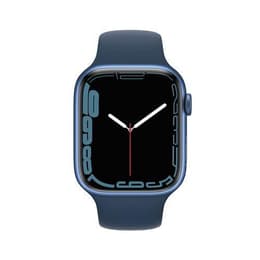 Apple Watch (Series 7) 2021 GPS 45mm - Hliníková Modrá - Sport band Modrá