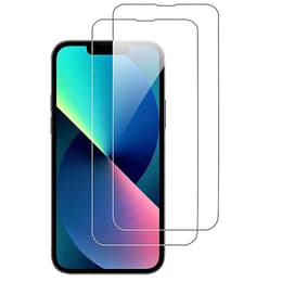 Ochranný displej iPhone 14 Plus Tvrdené sklo - Tvrdené sklo - Priehľadná