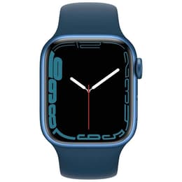Apple Watch Series 7 (2021) GPS 41 mm - Hliníková Modrá - Sport band Modrá