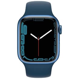 Apple Watch (Series 7) 2021 GPS 41mm - Hliníková Modrá - Sport band Modrá