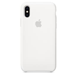 Apple Obal iPhone X / XS - Silikón Biela