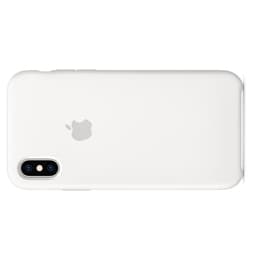 Apple Obal iPhone X / XS - Silikón Biela